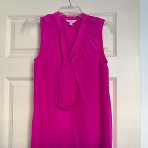 Lilly Pulitzer Silk Tank Pink